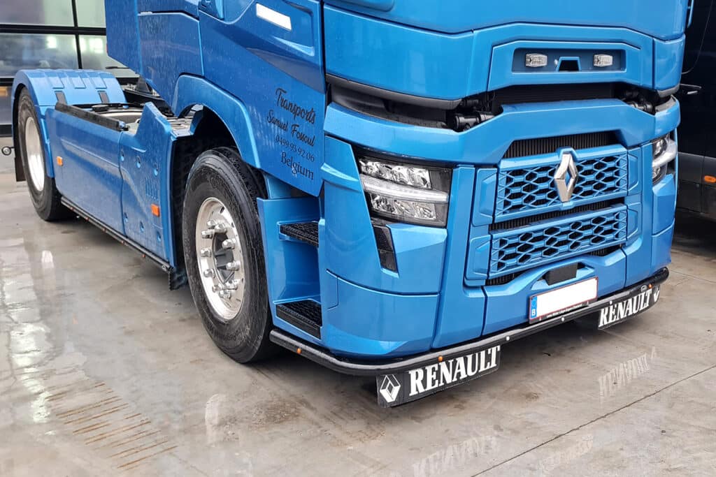 Peinture et réparation sur véhicule poids lourds