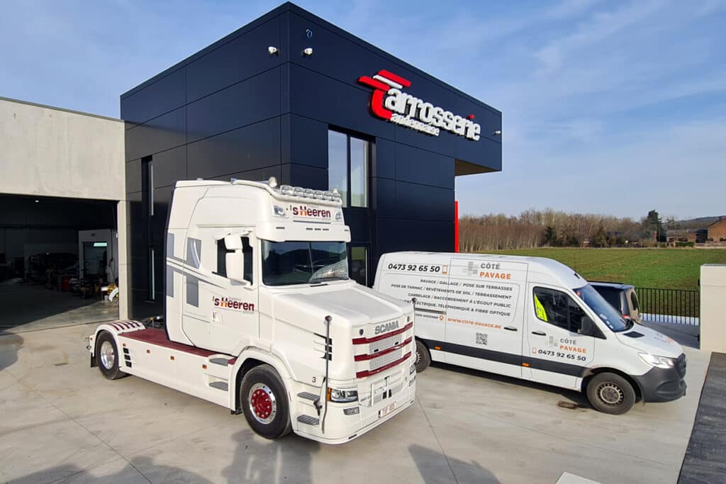 Poids lourds et véhicules utilitaires réparation et peinture